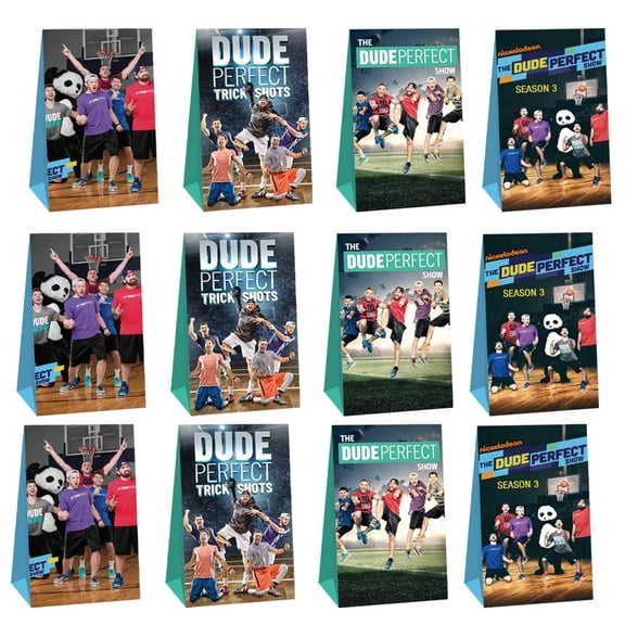 Dude Perfect Candy Bags Birthday Goodie Party Favor Decorations Treat Supplies