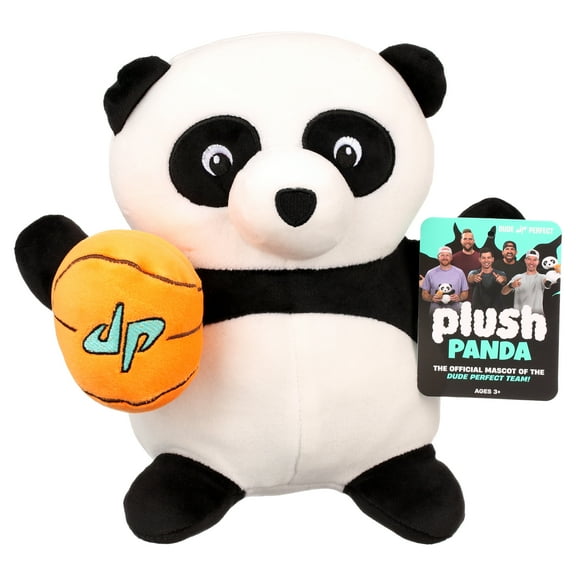 Dude Perfect Collectable Plush Basketball Panda Toy for All Ages