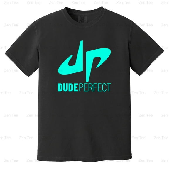 Dude Perfect Famous Vlogger YouTuber Fan Merch Top, Sports, Comedy, Gift V40136 Comfort Color T-Shirt Unisex, up to 4XL