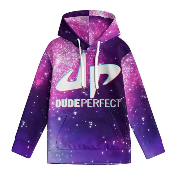 Dude Perfect Hoodies for Boys Girls, Youth Anime Pullover Hooded, Kids 3D Print Novelty Hoodie, Long Sleeve Sweatshirt