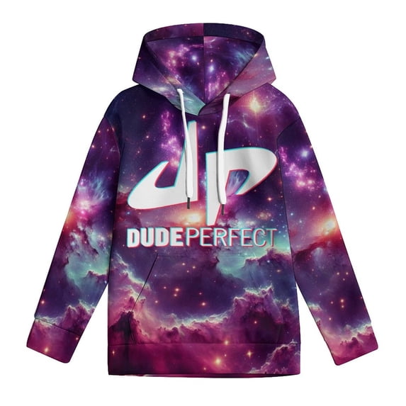 Dude Perfect Hoodies for Boys Girls, Youth Anime Pullover Hooded, Kids 3D Print Novelty Hoodie, Long Sleeve Sweatshirt