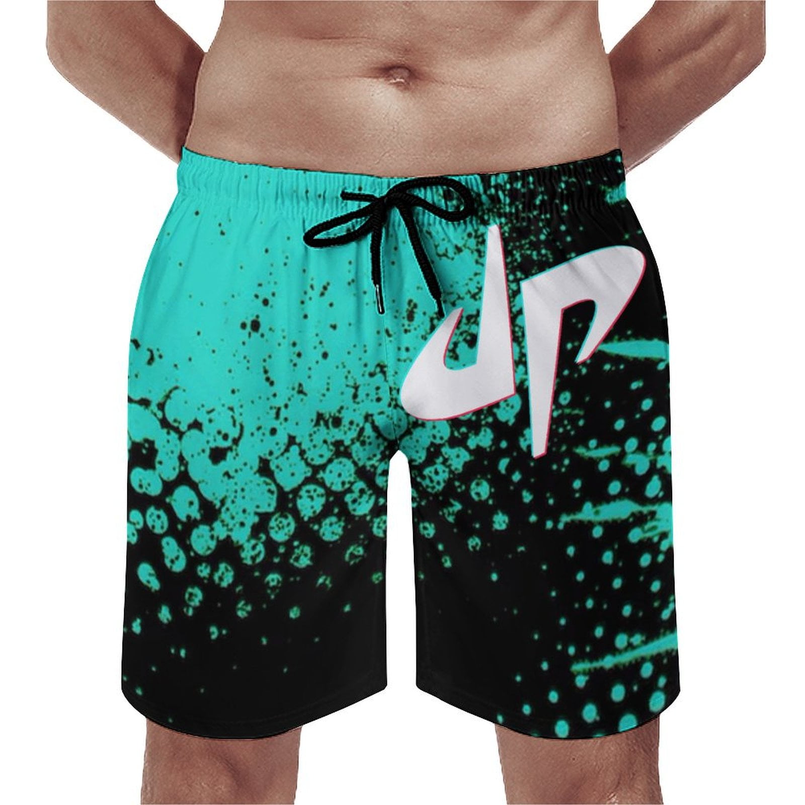 Dude Perfect Swim Trunk, Men's Quick Dry Board Shorts, Swim Shorts with ...