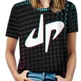 thumbnail image 1 of Dude Perfect T-Shirts for Women, Fasion Oversize Short Sleeve Shirts, Casual 3D Print Tee, S-6XL, 1 of 9
