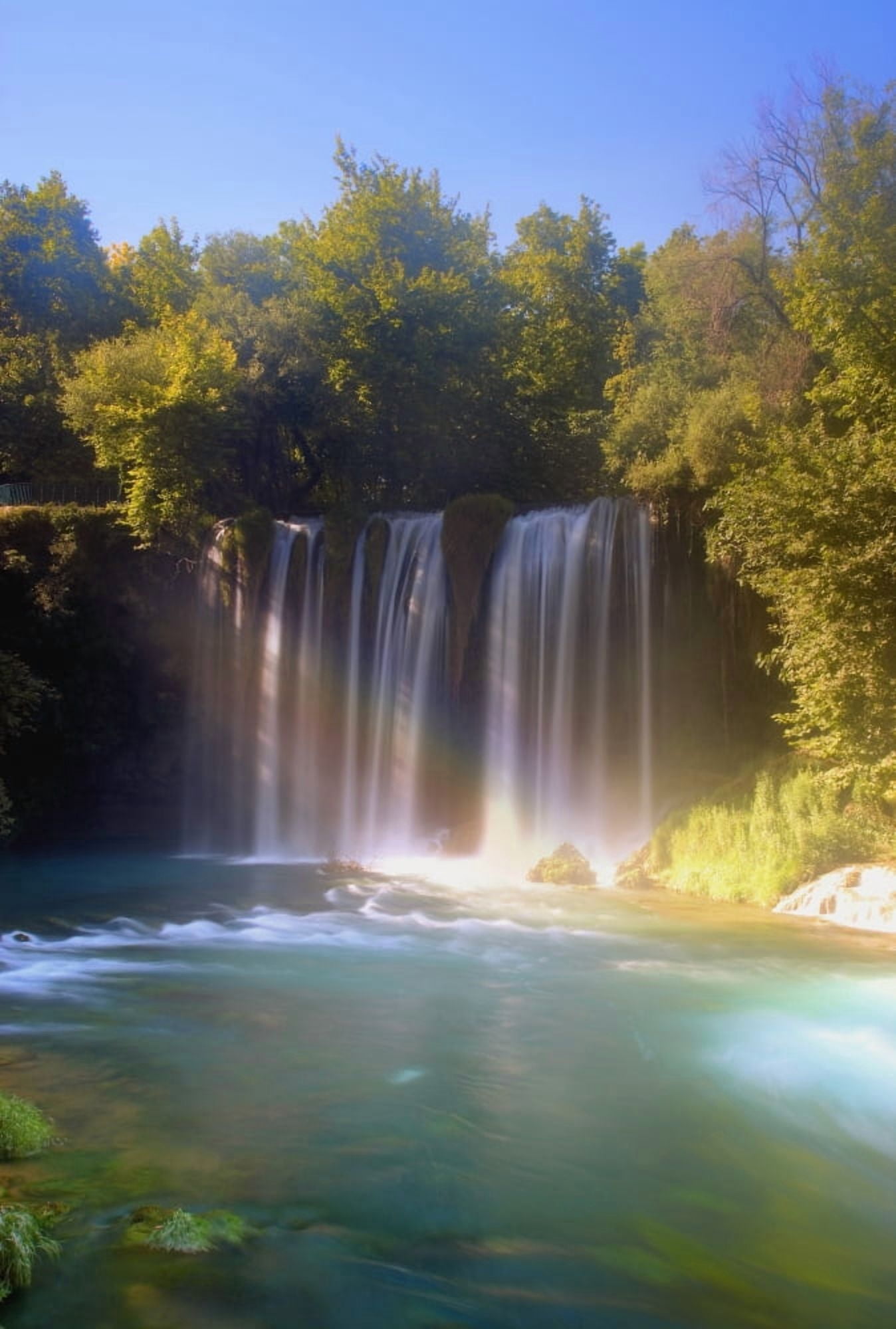 Duden Water Falls Antalya Turkey Canvas Art - Carson Ganci Design Pics (11 x 17)
