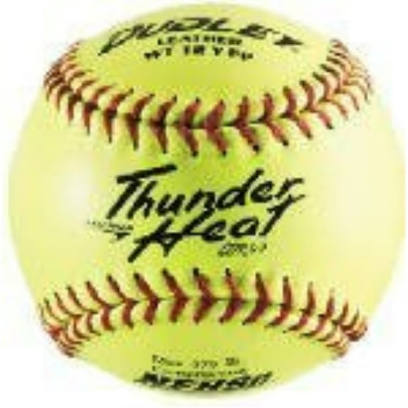 Dudley 12" NFHS Thunder Heat Fastpitch Leather Softball
