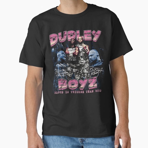 Dudley Boyz Retro Wrestling Team Tribute Vintage Style Unisex T-Shirt, up to size 5XL