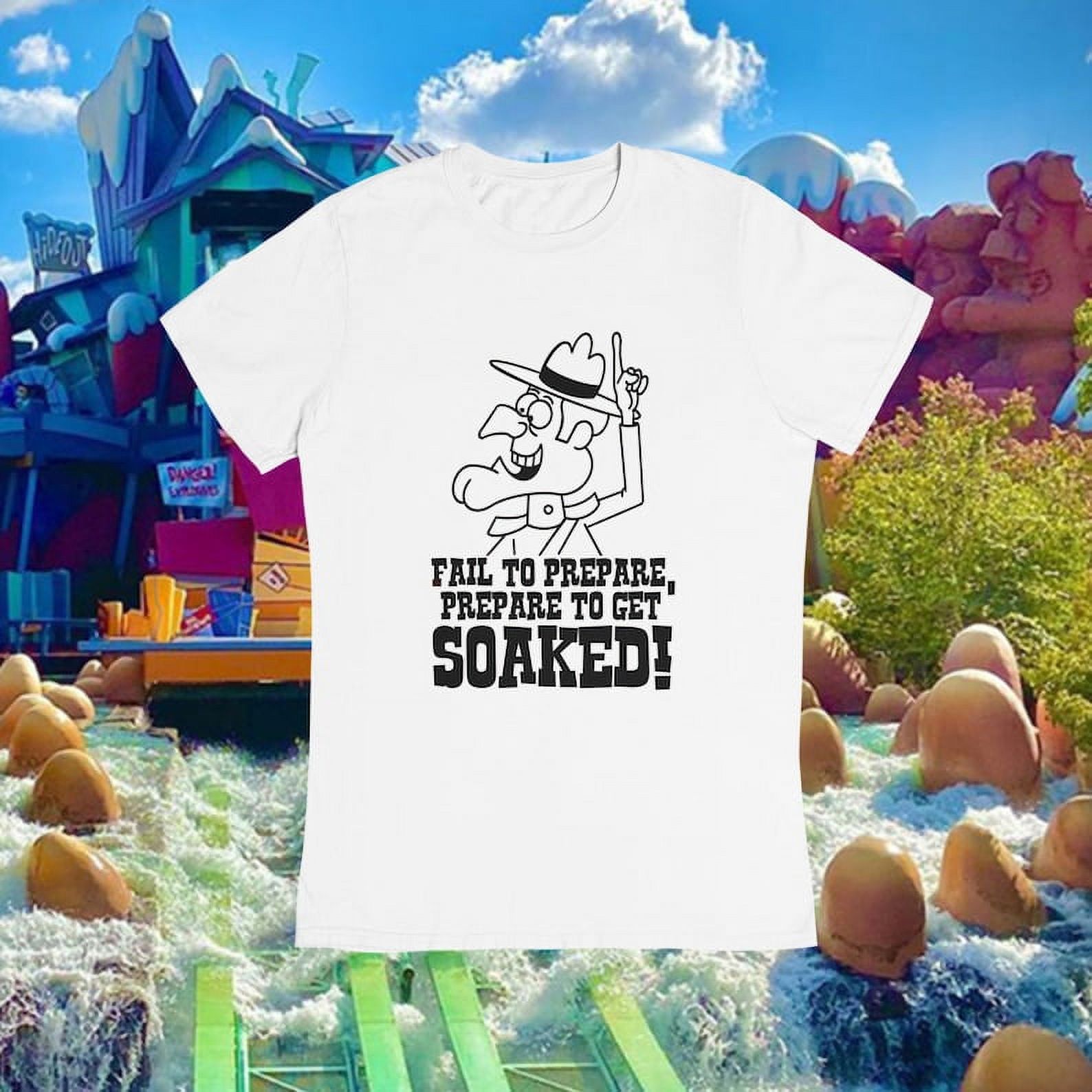 Dudley Do Right'S Ripsaw Falls Universal Islands Of Adventure Tshirt