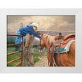 thumbnail image 1 of Dudley, June 18x15 White Modern Wood Framed Museum Art Print Titled - Give Me A Chance, 1 of 4