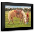 thumbnail image 1 of Dudley, June 24x20 Black Modern Framed Museum Art Print Titled - Two of A Kind, 1 of 5