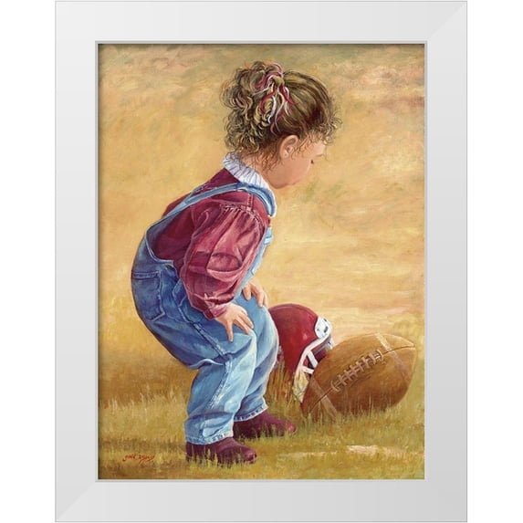 Dudley, June 25x32 White Modern Wood Framed Museum Art Print Titled - Whoop