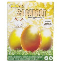 Dudley's 24 Carrot Easter Egg Decorating Kit