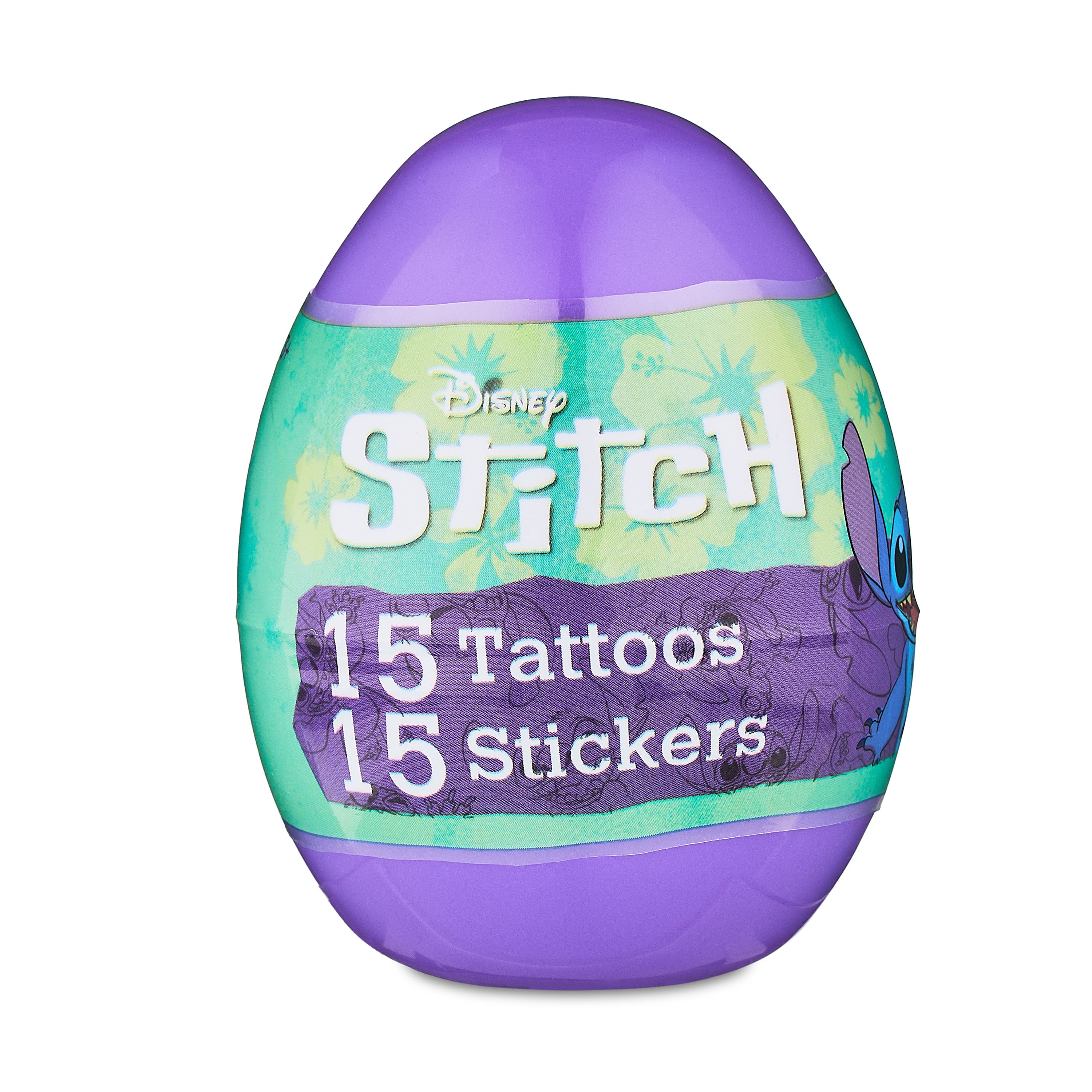 Dudley's Stitch Jumbo Plastic Easter Egg Filled with Stickers and