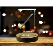 Duduk 3D Engraved Crystal 3D Engraved Crystal Keepsake/Gift/Decor/Collectible/Souvenir