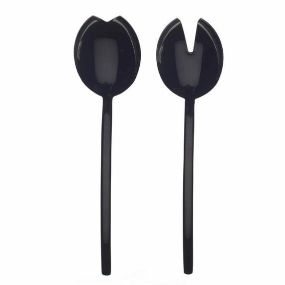 Salad Servers (Fork and Spoon) DUE ORO NERO