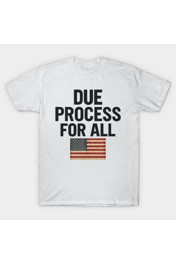 Due Process For All Legal Rights 14th Amendment Constitution Social Justice New Unisex T-Shirt, Up to size 5XL - Soft Touch