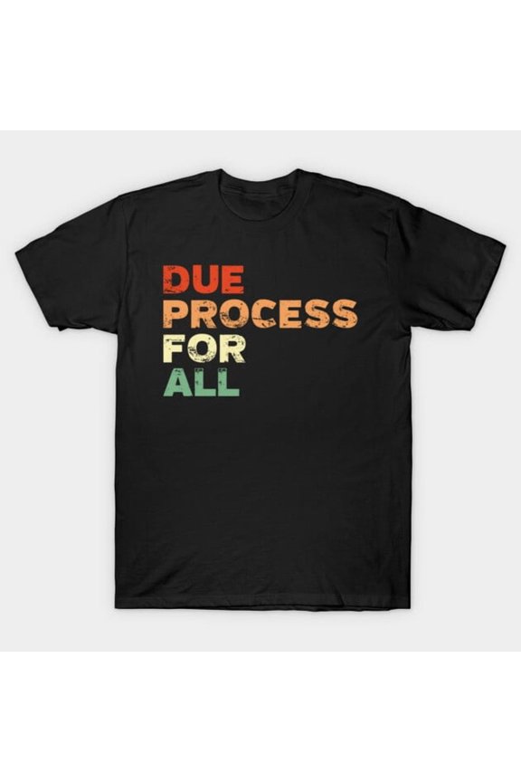 Due Process For All Legal Rights 14th Amendment Constitution Social Justice Unisex T-Shirt - Holiday Favorite
