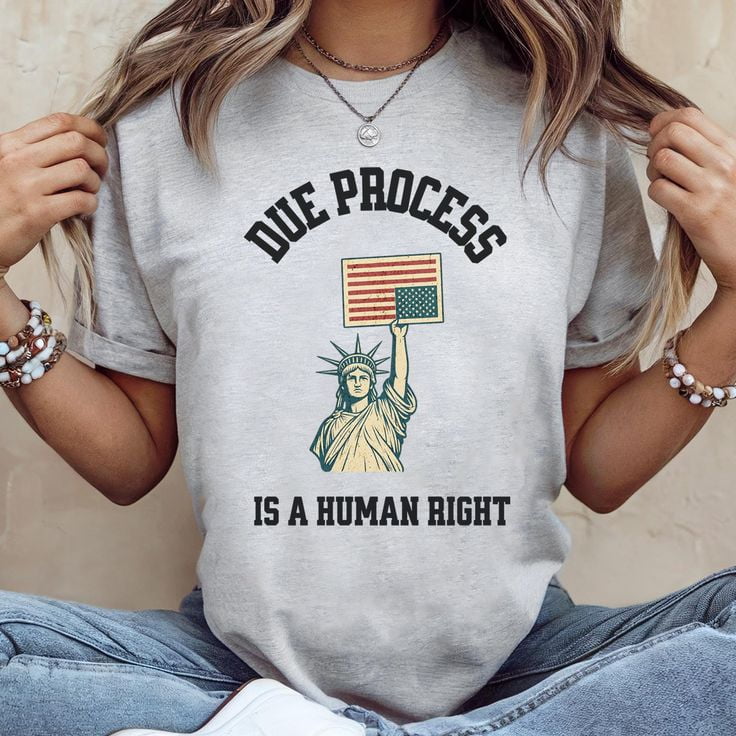 Due Process Is A Human Right Shirt, Due Process, Human Rights, Men's ...