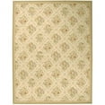thumbnail image 1 of Due Process Stable Trading Aubusson Arras Ivory & Beige Area Rug, 2.06 x 12 ft., 1 of 1