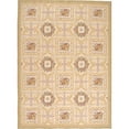 thumbnail image 1 of Due Process Stable Trading Aubusson Bernay Ivory & Gold Area Rug, 4 x 6 ft., 1 of 1