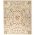 thumbnail image 1 of Due Process Stable Trading Aubusson Laval Gold & Ivory Area Rug, 6 x 9 ft., 1 of 1