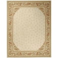 thumbnail image 1 of Due Process Stable Trading Aubusson Rennes Ivory & Ivory Area Rug, 3 x 5 ft., 1 of 1