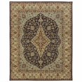 thumbnail image 1 of Due Process Stable Trading Company Bidjar Hand-Tufted Midnight/Cream Area Rug, 1 of 1