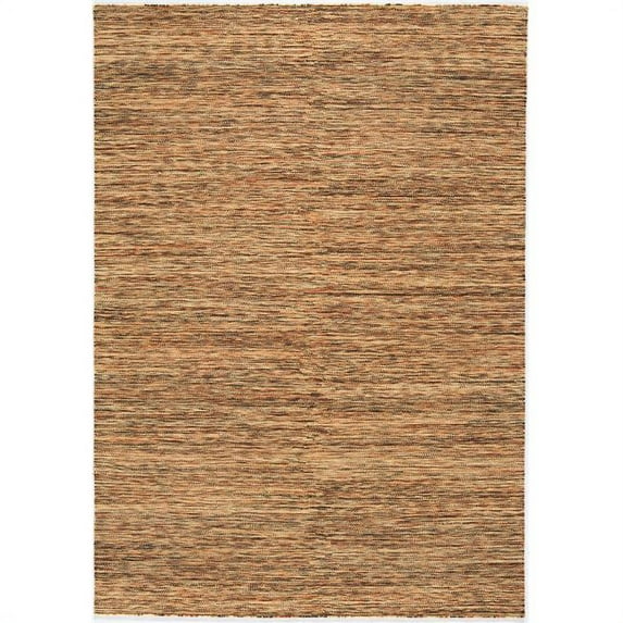 Due Process Stable Trading Dhurrie Impression Saffron Area Rug, 10 x 14 ft.