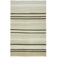 thumbnail image 1 of Due Process Stable Trading Flatweave Flatline Sky & Tan Area Rug, 4 x 6 ft., 1 of 1