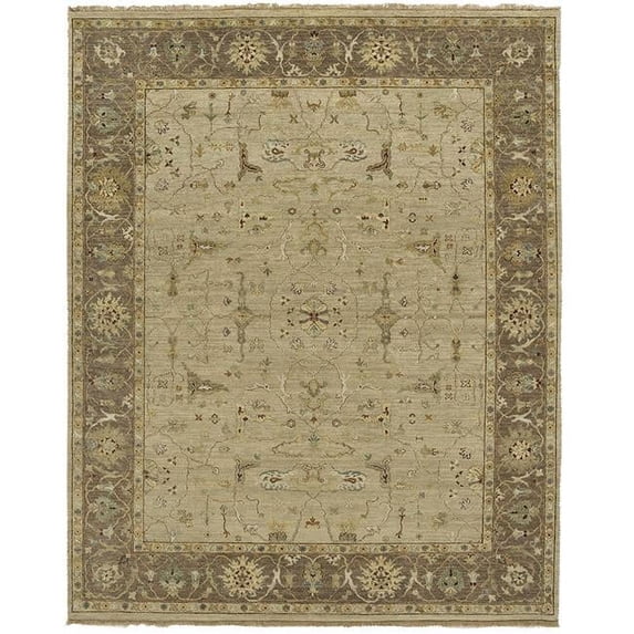 Due Process Stable Trading Jagapatti Borlu Beige & Chestnut Area Rug, 14 x 28 ft.