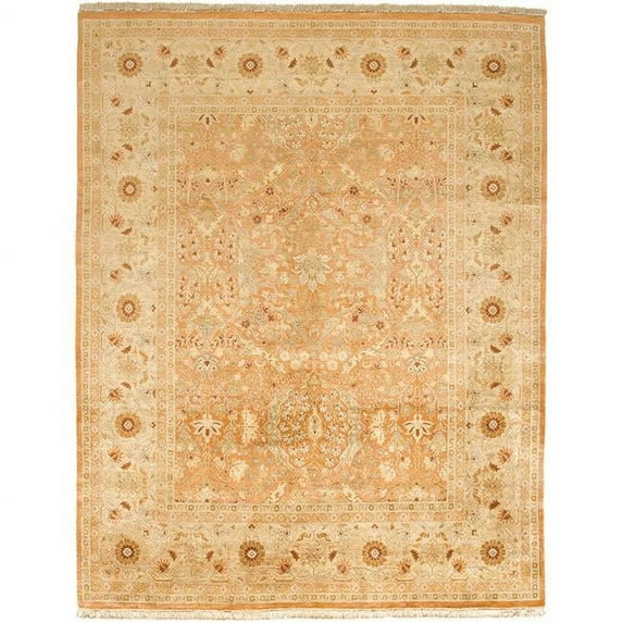 Due Process Stable Trading Kandahar Bidjar Bronze & Ivory Area Rug, 12 x 18 ft.
