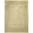thumbnail image 1 of Due Process Stable Trading Kandahar Tabriz Ivory & Sand Area Rug, 8 x 10 ft., 1 of 1