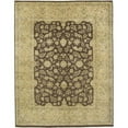 thumbnail image 1 of Due Process Stable Trading Khyber Hereke Brown & Gold Area Rug, 4 x 6 ft., 1 of 1