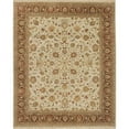 thumbnail image 1 of Due Process Stable Trading Mirzapur Kashan Ivory & Brown Area Rug, 2.6 x 6 ft., 1 of 1