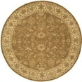 thumbnail image 1 of Due Process Stable Trading Mirzapur Mahal Camel & Gold Round Area Rug, 12 x 12 ft., 1 of 1