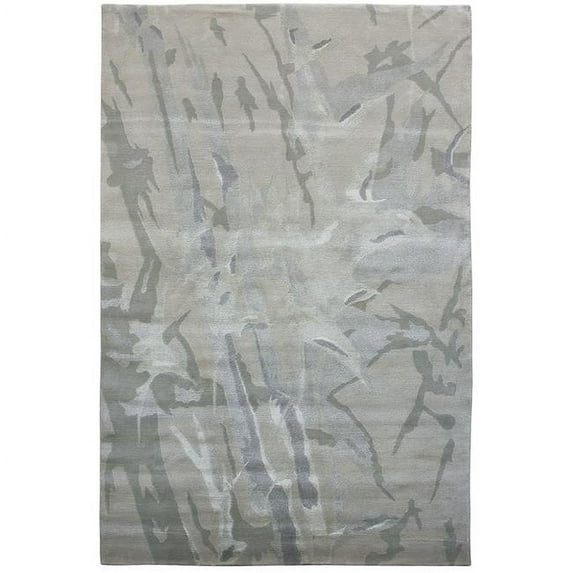 Due Process Stable Trading Nouveau Bamboo Ivory Area Rug, 10 x 14 ft.