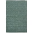 thumbnail image 1 of Due Process Stable Trading Nouveau Honeycomb Light Blue Area Rug, 4 x 6 ft., 1 of 1