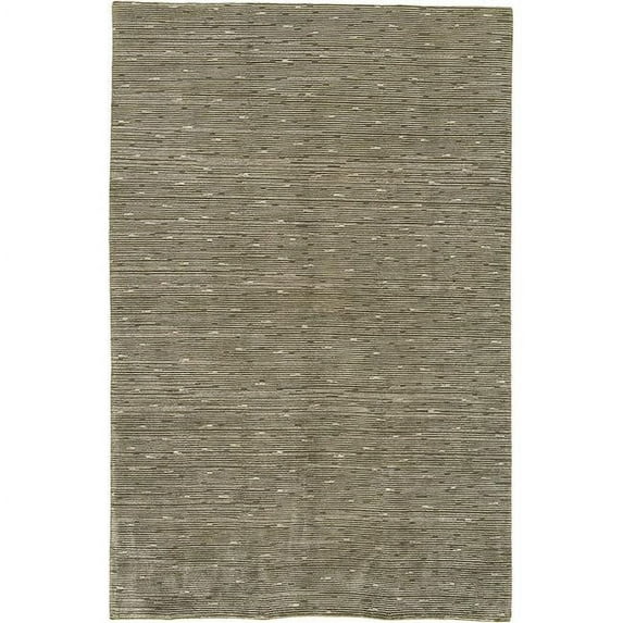 Due Process Stable Trading Nouveau Shimmer Olive Area Rug, 3 x 5 ft.