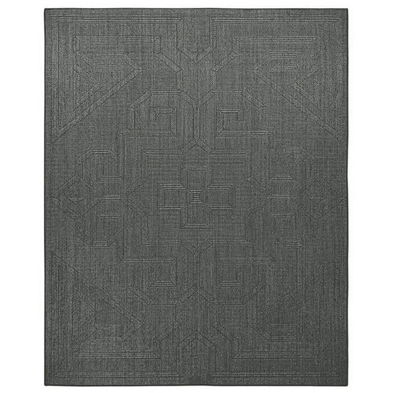 Due Process Stable Trading Sisal de Tapis Braxton Sterling Area Rug, 6 x 9 ft.