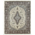 thumbnail image 1 of Due Process Stable Trading Tufted Mohtesham Covered Field Ivory & Frost Grey Area Rug - 2.6 x 4 ft., 1 of 1
