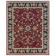 thumbnail image 1 of Due Process Stable Trading Tufted Oushak Red & Navy Area Rug, 9.6 x 13.6 ft., 1 of 1