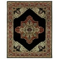 thumbnail image 1 of Due Process Stable Trading Tufted Serapi Open Field Brown & Brick Area Rug, 9.06 x 13.06 ft., 1 of 1
