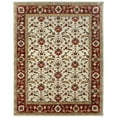 thumbnail image 1 of Due Process Stable Trading Tufted Shield Ivory & Frost Grey Area Rug, 3.6 x 5.6 ft., 1 of 1