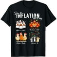 thumbnail image 1 of Due To Inflation, My Halloween Thanksgiving Xmas New Year T-Shirt TShirt, 1 of 4