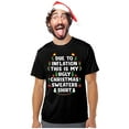 thumbnail image 1 of Tstars Due to inflation this is my ugly Christmas T-Shirt 3X-Large Black, 1 of 5