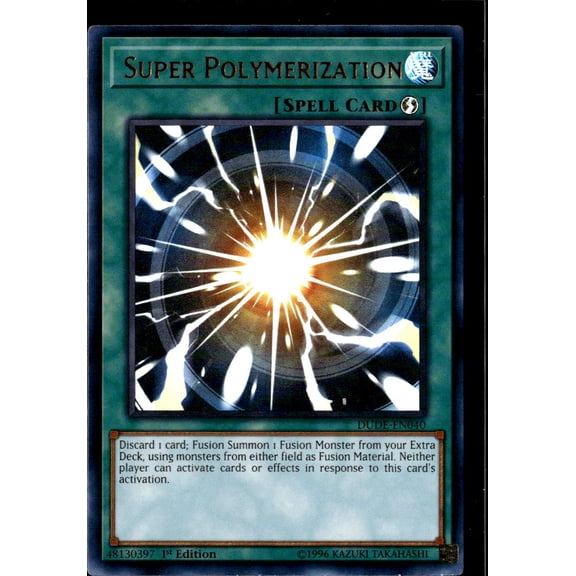 Duel Devastator Super Polymerization Ultra Rare 1st Edition
