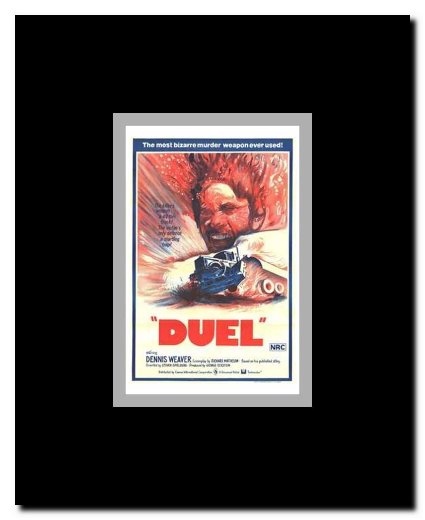 Duel Framed Movie Poster