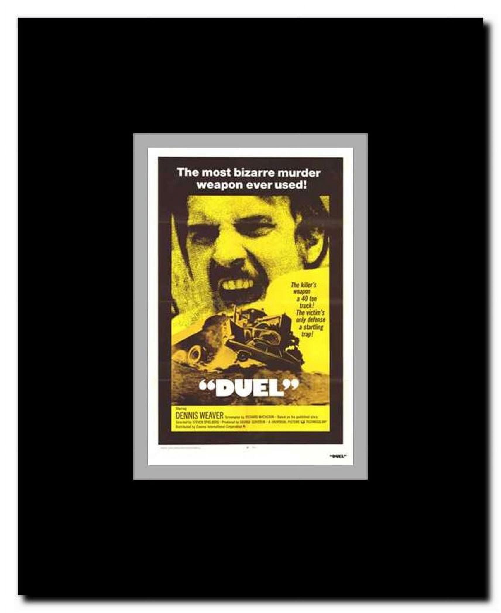 Duel Framed Movie Poster