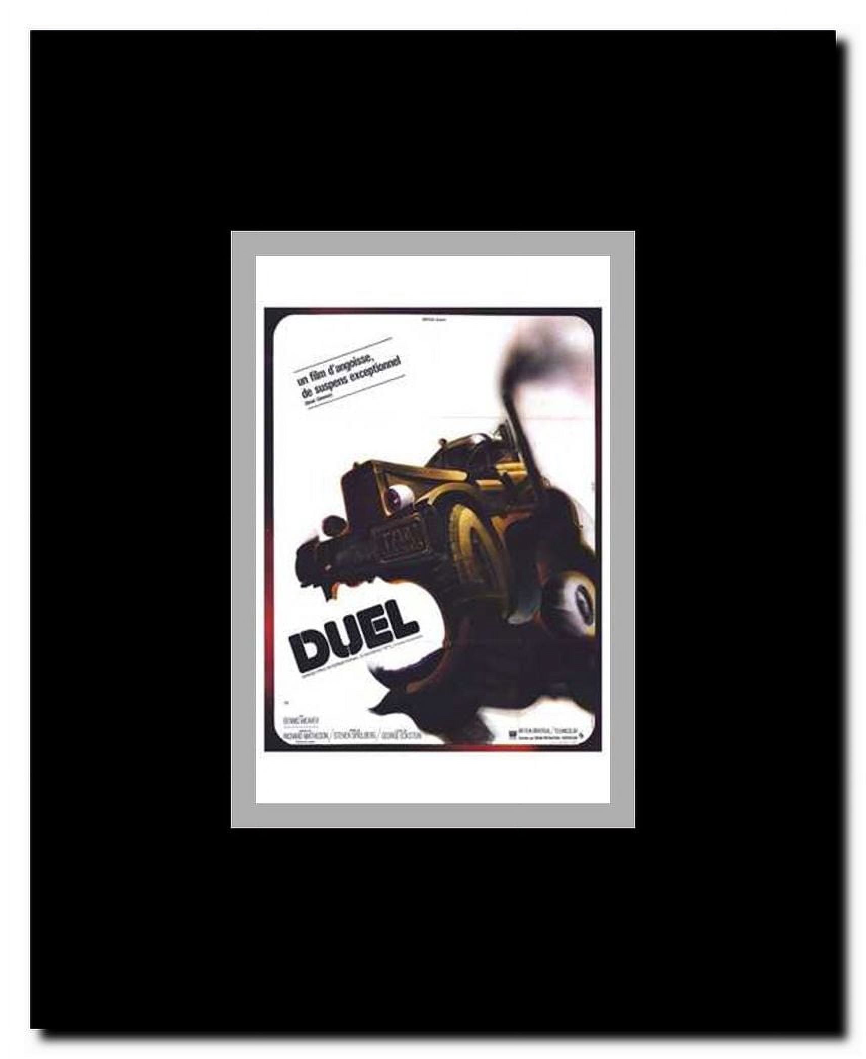 Duel Framed Movie Poster