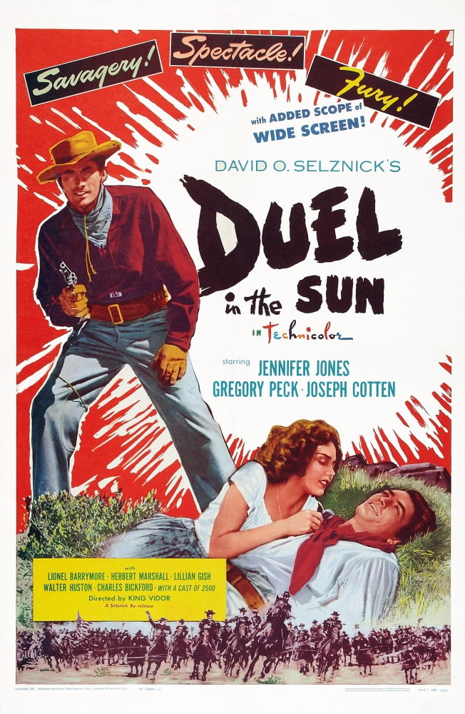 Duel In The Sun U Canvas Art -  (11 x 17)