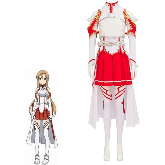 Duel-Worthy Style Yuuki Asuna Battle Suit Asuna’s Signature Armor & Beautiful Gown
